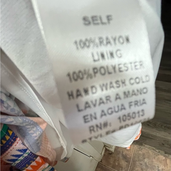 SJ. colorful dress 1x NWT - Picture 6 of 7